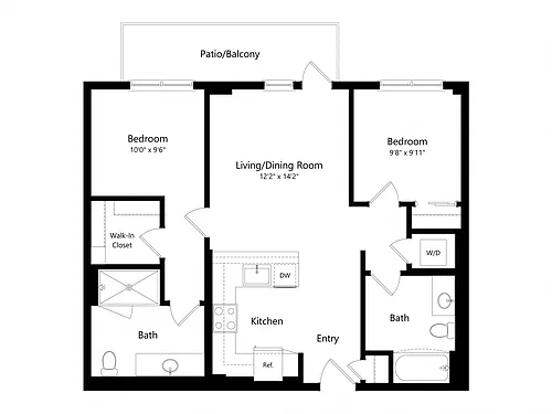 Floor plan B10