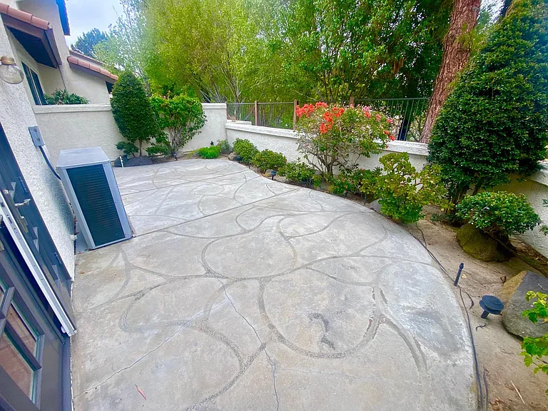 Back patio