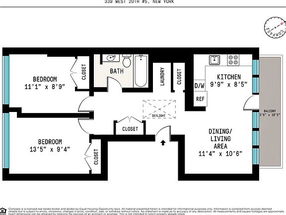 2nd image of 339 W 20th St APT 5