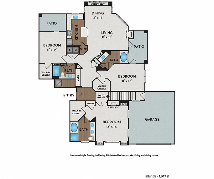 Floor plan Telluride