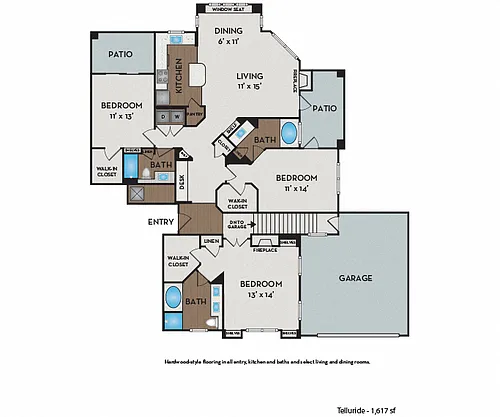 Floor plan Telluride