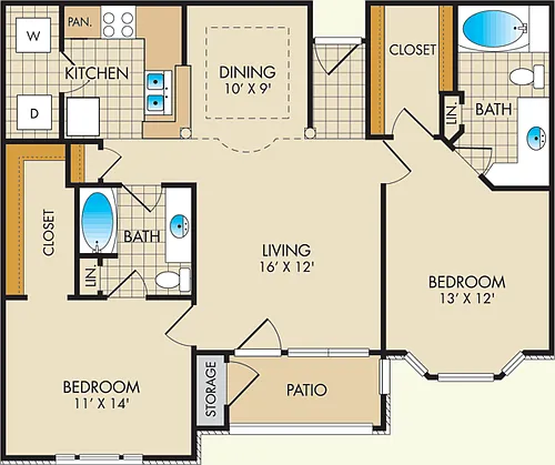 Floor plan E