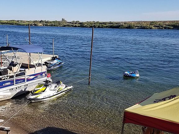 River from Private Beach