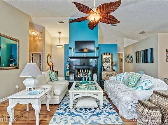 Newly decorated living room