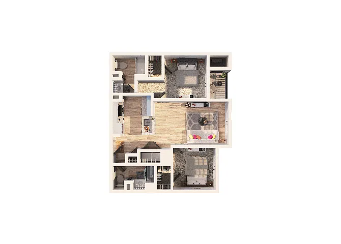 Floor plan B2A