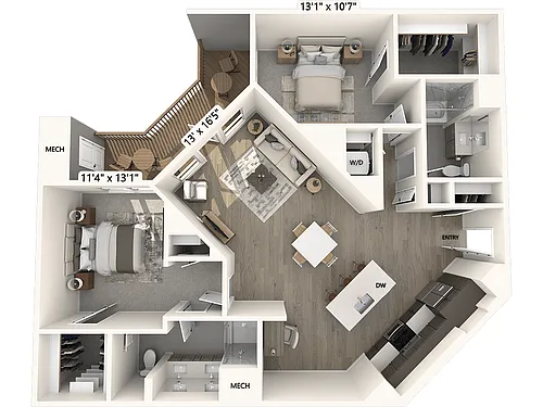 Floor plan B22S