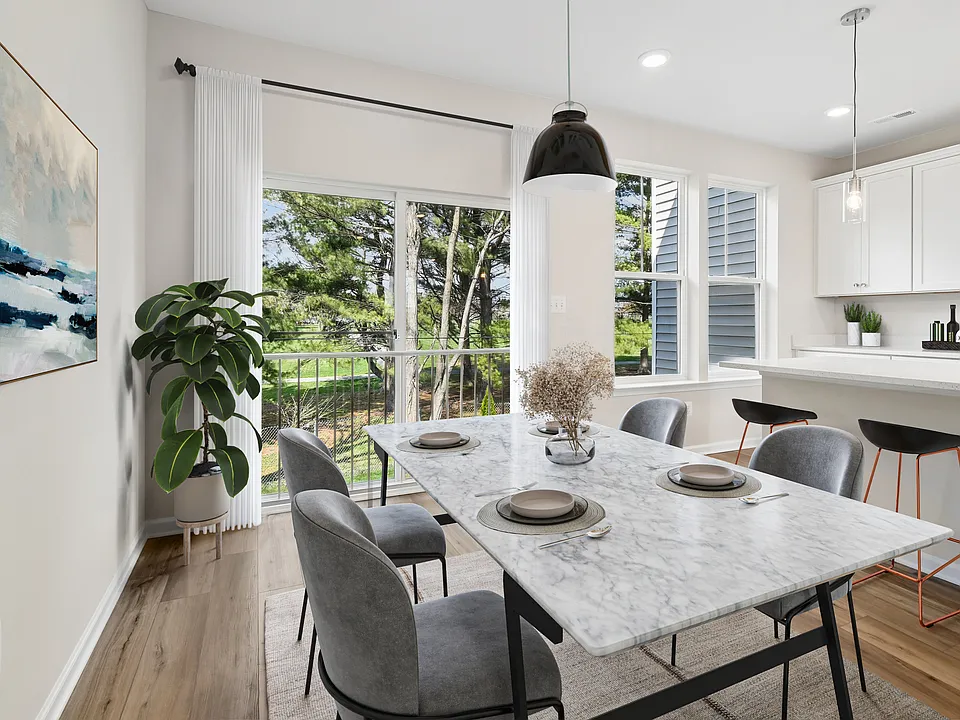 A perfect setting for everyday meals or hosting guests.