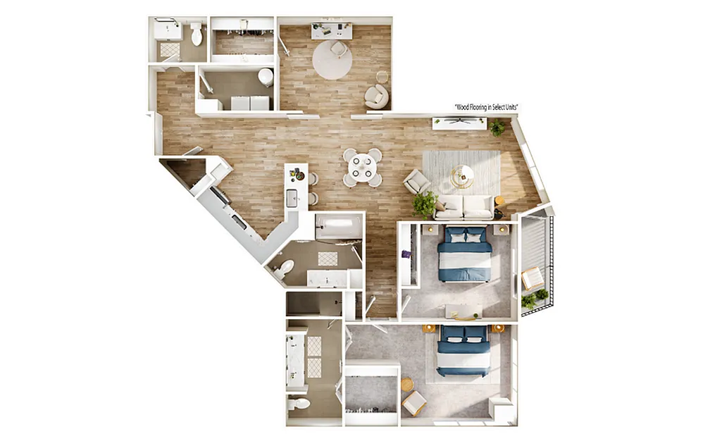 Floor plan FB10R