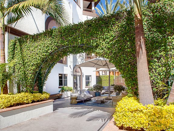 Get transported into relaxation mode at your community courtyard