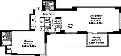 2nd image of 347 W 57th St APT 29F