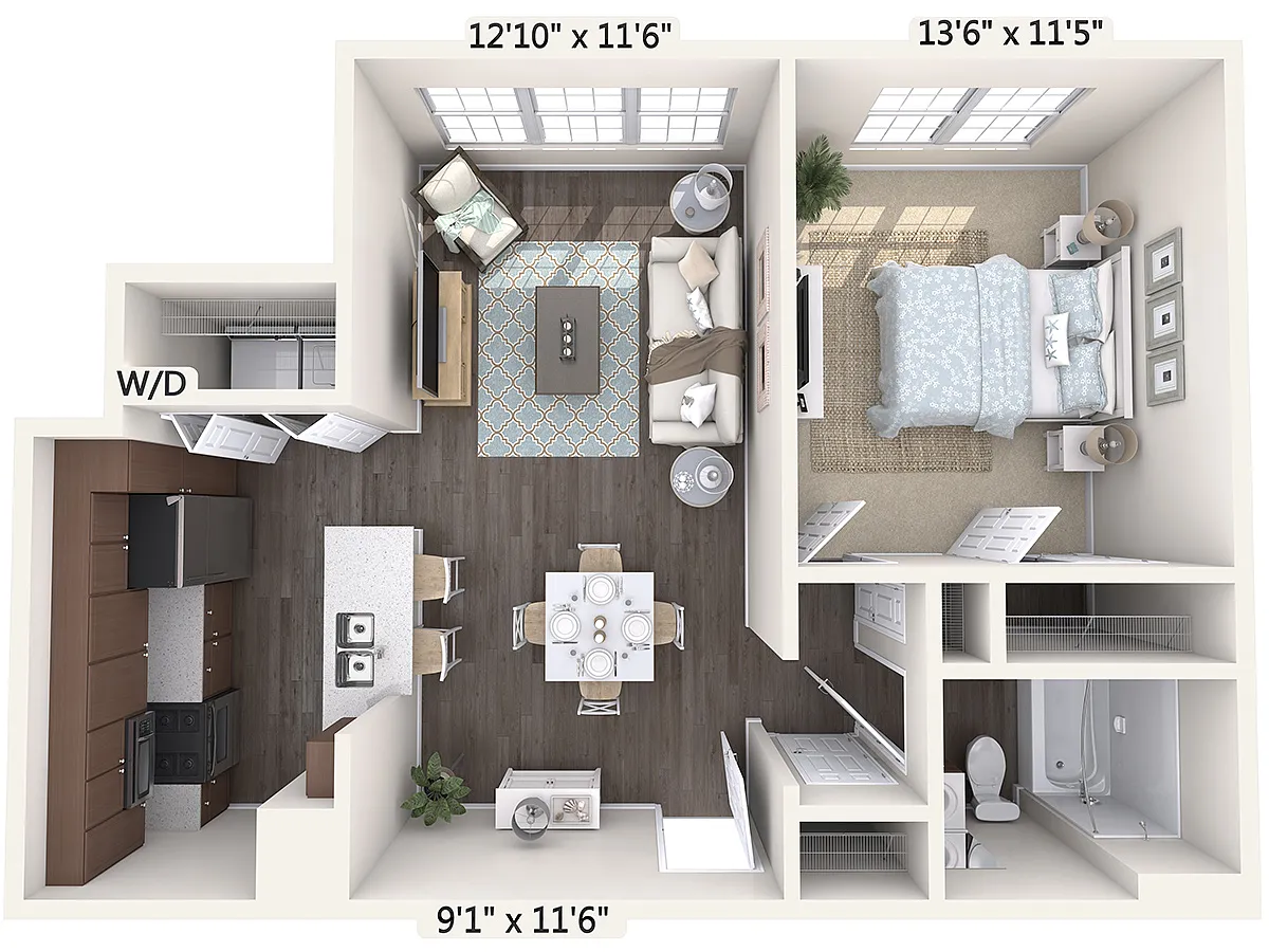 Floor plan A1-S-Floor1