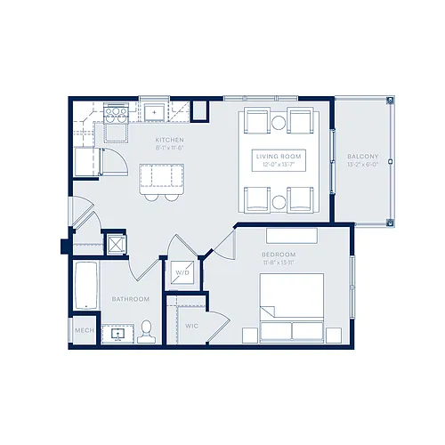Floor plan A1B