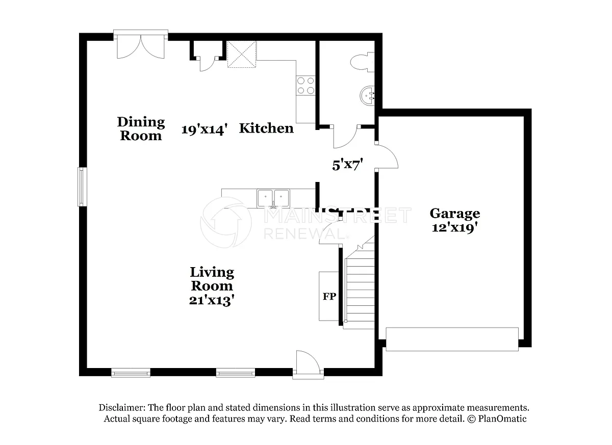Floor Plan - 7747 Sullivans Trace Dr