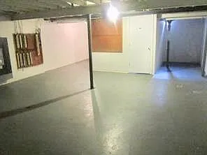 Basement for storage