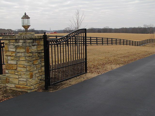 Gated entrance