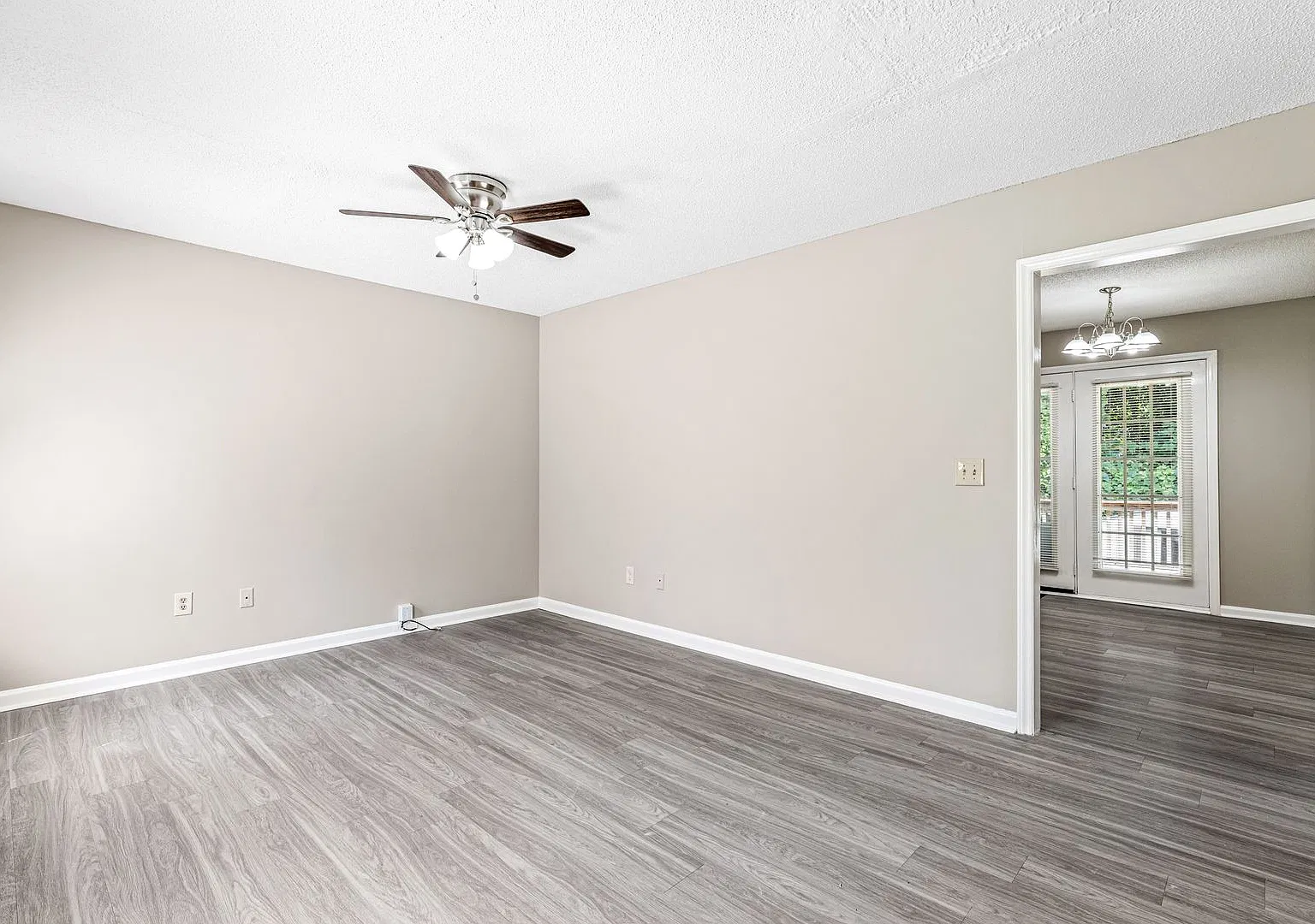 NE Two Story Home, Several Updates, Wood like flooring downstairs, Ceiling Fans, Deck, Must See! — Photo 4