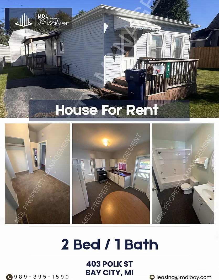 2-Bedroom House in Bay City — Photo 1