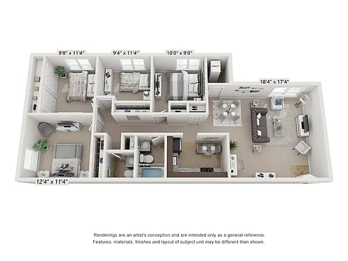 Floor plan 4-1 TC