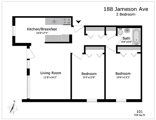 Floor plan 50010A-101