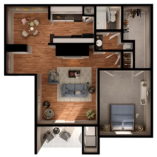 Floor plan C