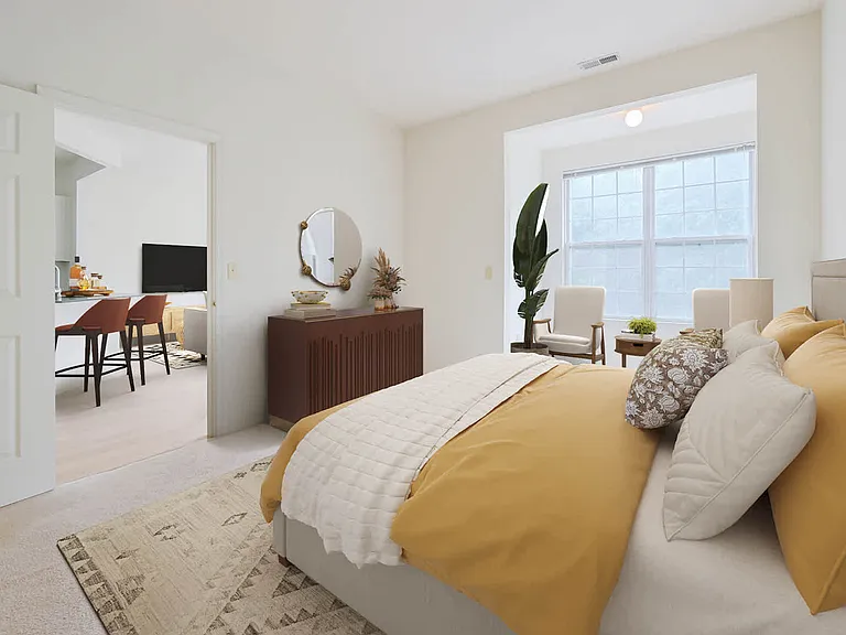 Carpeted Bedroom