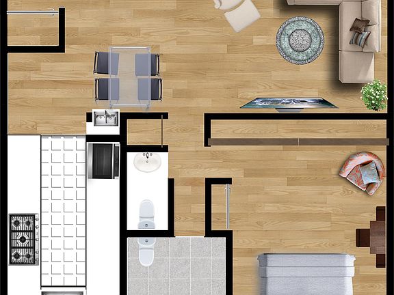 2nd image of 134 S Elm Dr APT 103