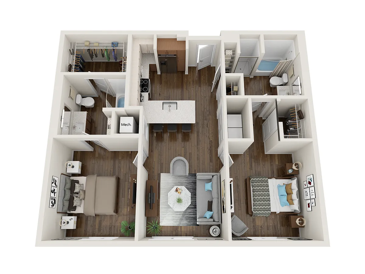 Floor plan B1