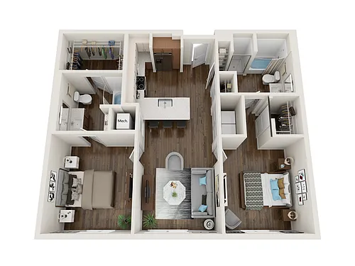 Floor plan B1