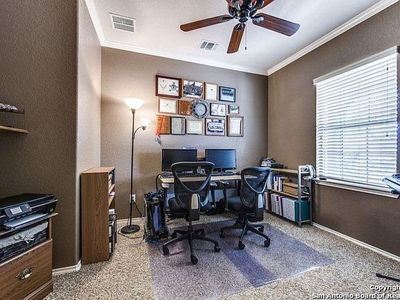 Office (Bedroom #4). Carpet replaced with dark wood patterned scratch-proof vinyl flooring in 2019.
