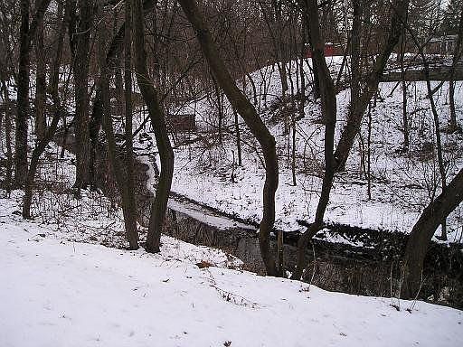 Creek - south of residence