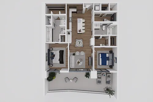 Floor plan B4
