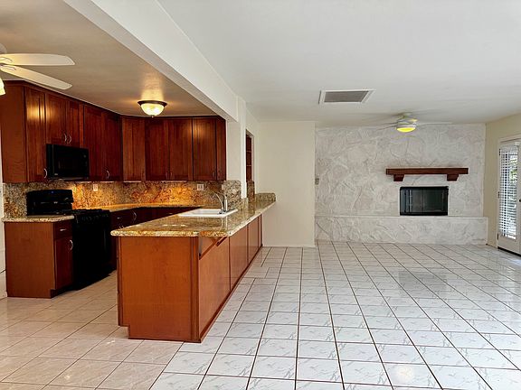 Kitchen and Family Room