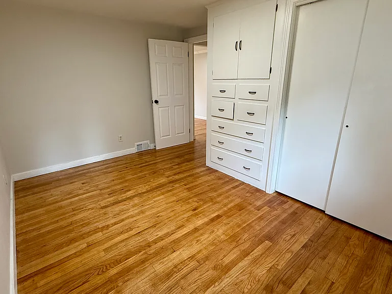 built-in closet in bedroom #3