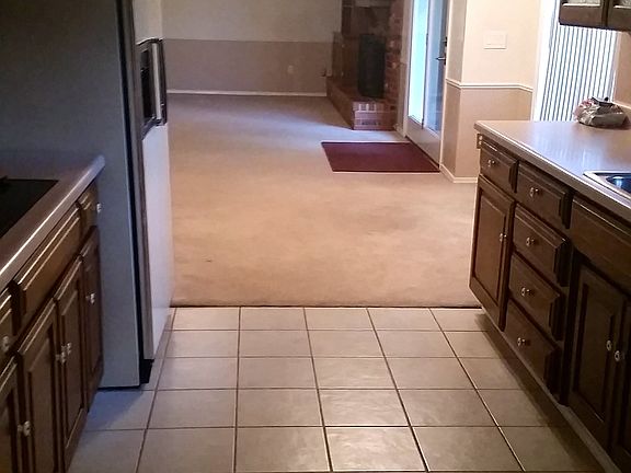 Kitchen to Dining/Living Room