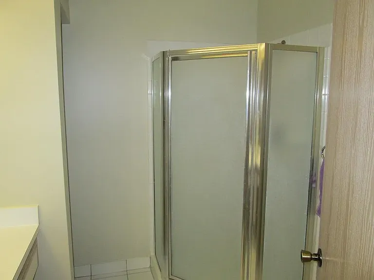 Shower is on 1st Floor. Tub shower is on 2nd Floor