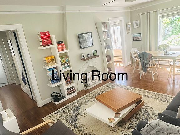 Light filled year round, High ceilings, newly refinished hard wood
@ walk in closets in the Living room
