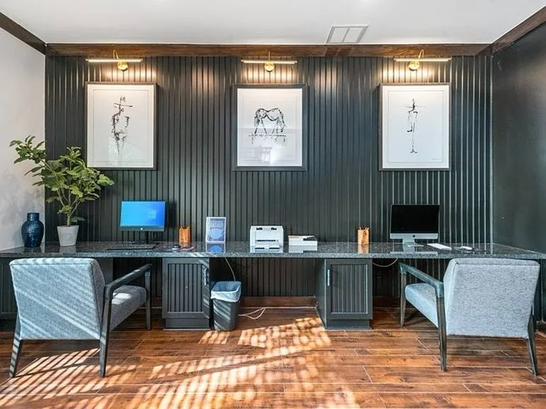 Working Stations in Clubhouse
