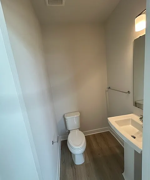 2nd floor powder room