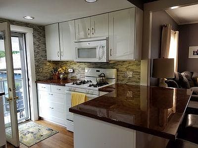 Ikea cabinetry, with soft closing cabinet doors and drawers.