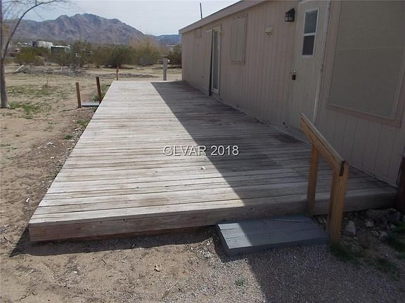 Rear Wood Patio