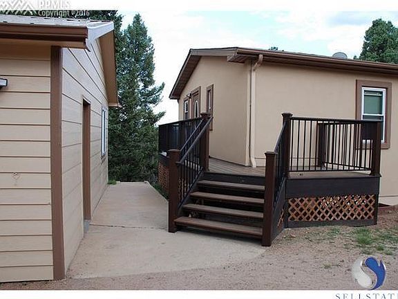 New decking on side entrance
