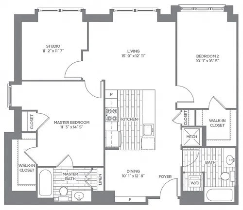 Floor plan C9