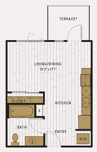Floor plan S1A