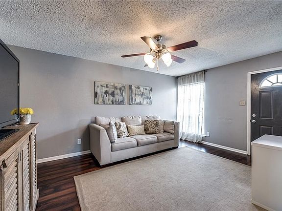 Living room view from bedroom