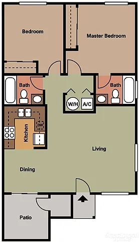 Floor plan Tierra