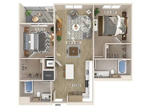 Floor plan B2