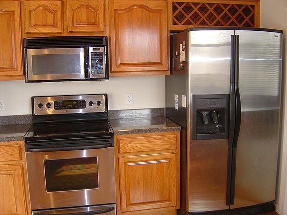 Stainless steel appliances