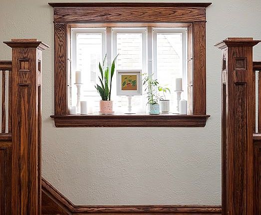 Original wood throughout
