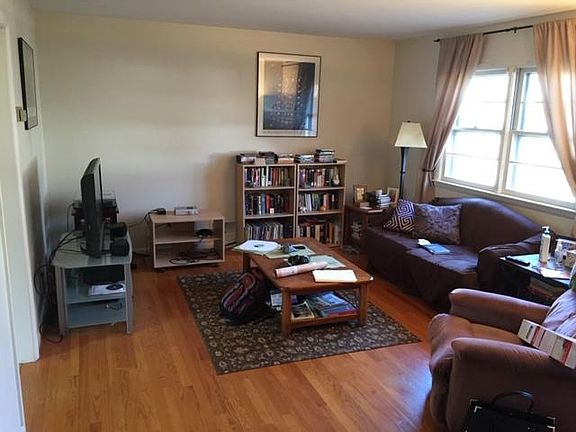 Hardwood floors, sunny with lots of windows.