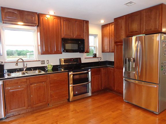 New cabinets with granite